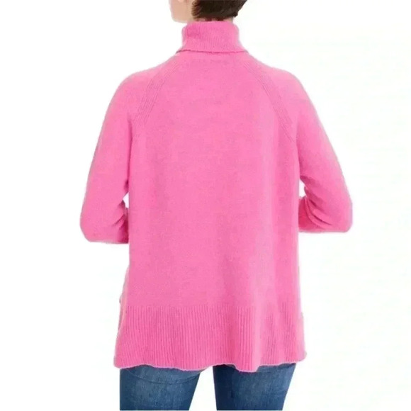 J. Crew Side Slit Supersoft Turtleneck Sweater XS - Picture 5 of 6